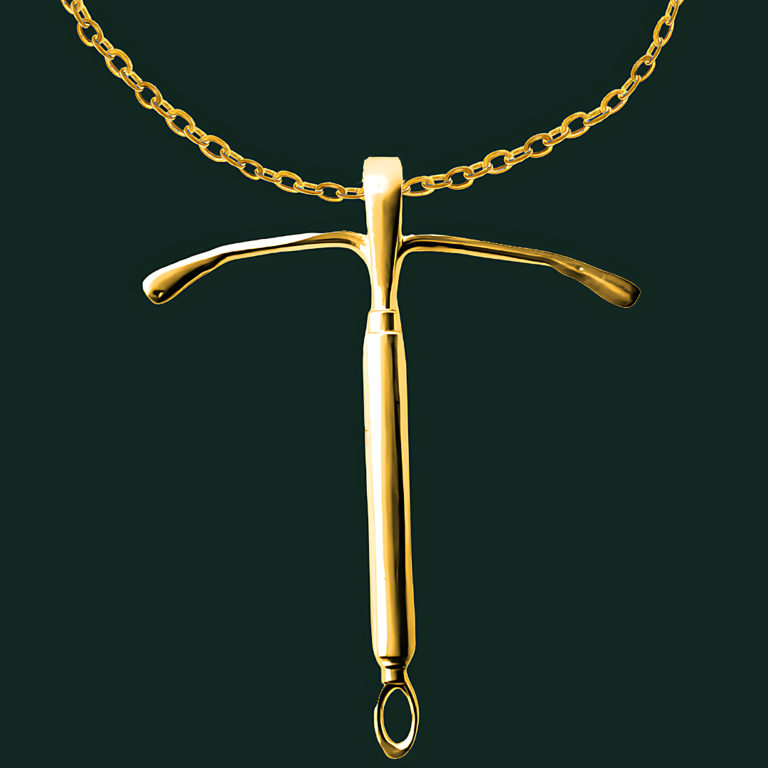 IUD Pendant Necklace - Shop Feminist Jewelry | A Statement of Reproductive Rights and Women’s Health