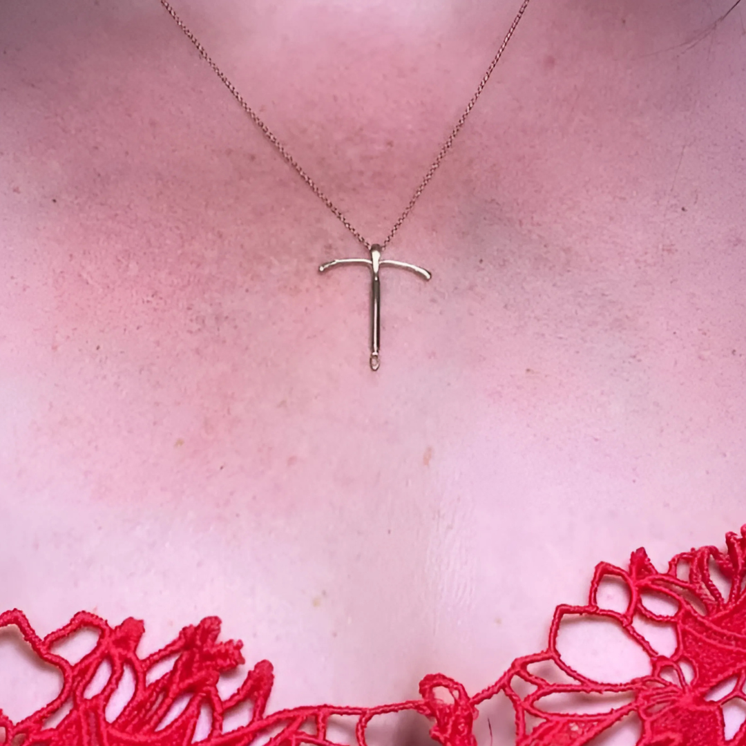 IUD Pendant Necklace - Shop Feminist Jewelry | A Statement of Reproductive Rights and Women’s Health