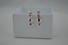 custom onyx and pink tourmaline zig zag original witz jewelry design