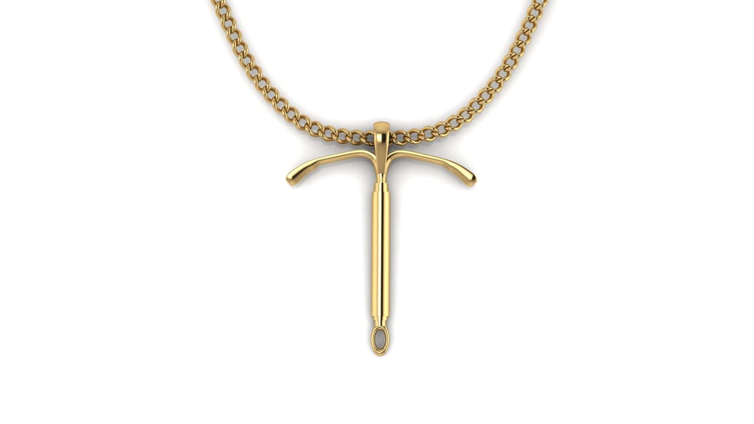 IUD Pendant Necklace - Shop Feminist Jewelry | A Statement of Reproductive Rights and Women’s Health