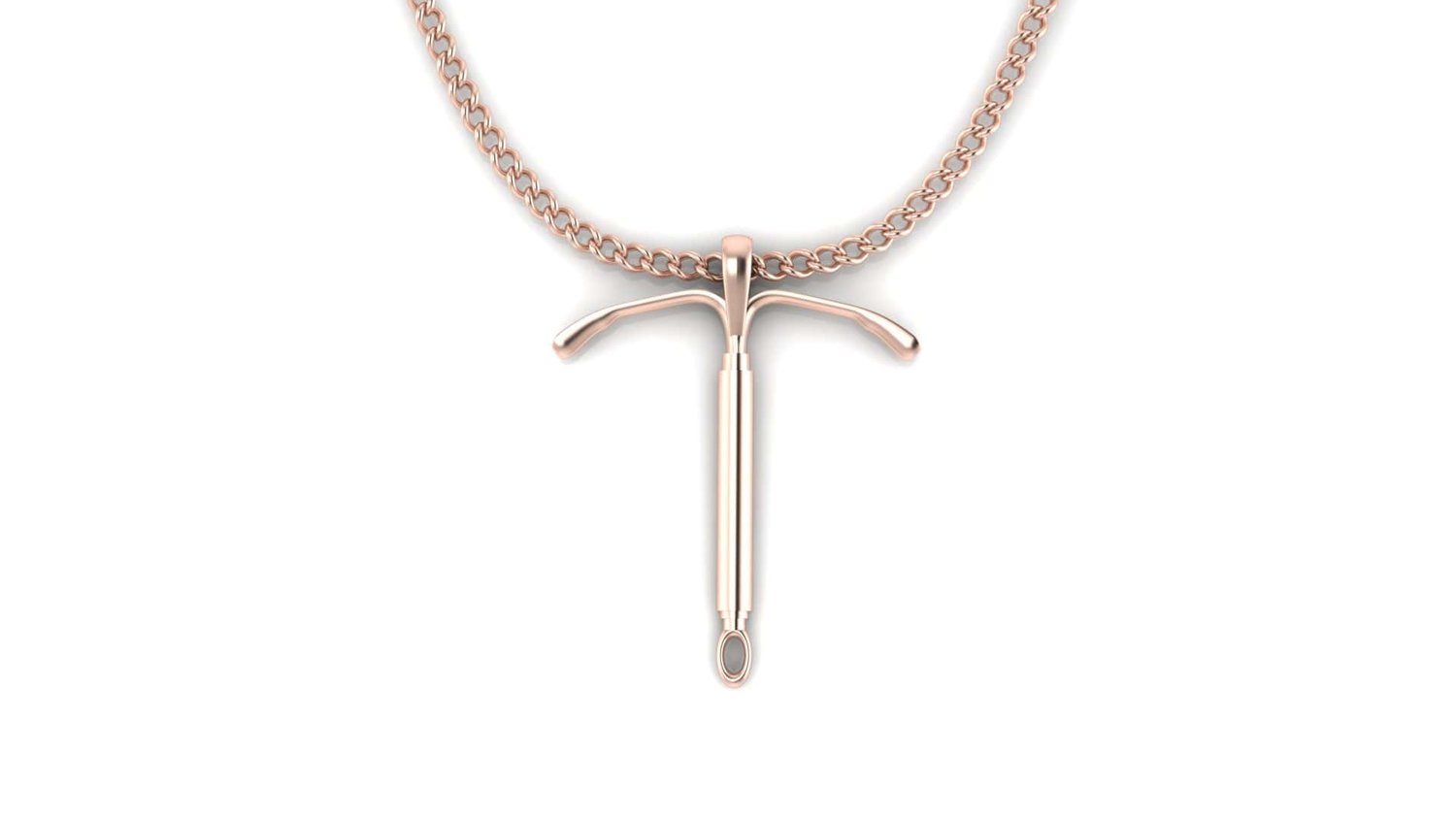 IUD Pendant Necklace - Shop Feminist Jewelry | A Statement of Reproductive Rights and Women’s Health